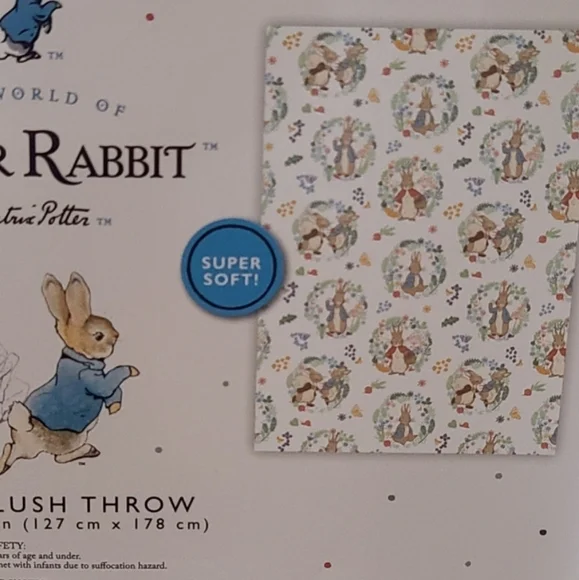 Peter Rabbit Blanket Set 🥕 - Picture 6 of 7